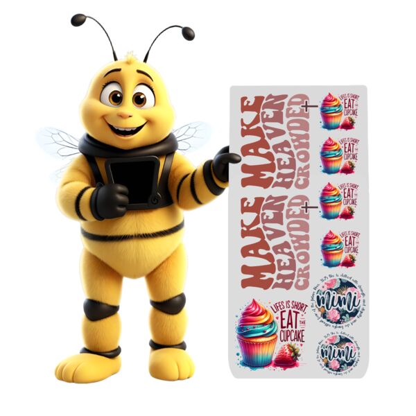 DTF Transfer: 22x120 - Upload Gang Sheet Thumbnail